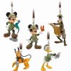 Holidays * | Deals Disney Ornament Set Safari Mickey & Friends Animal Kingdom