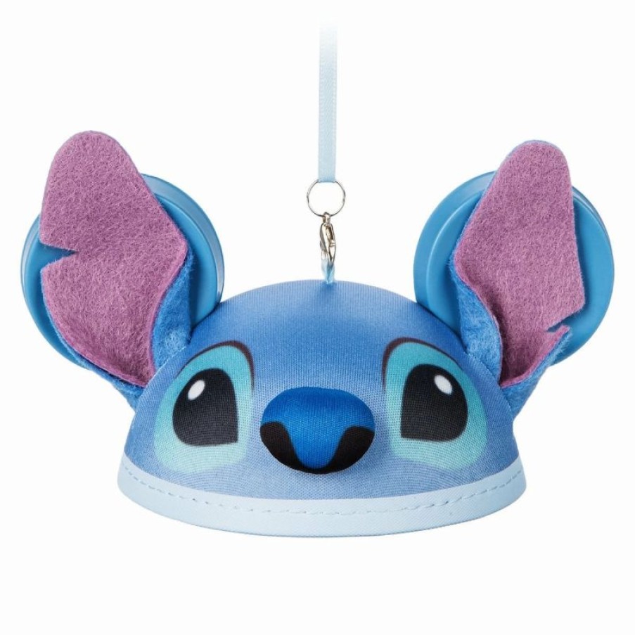 Holidays * | Brand New Disney Ears Hat Ornament Stitch Felt