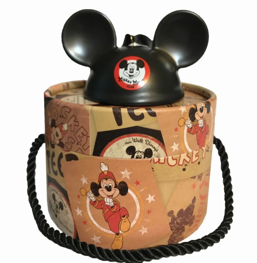 Holidays * | Best Reviews Of Disney Ear Hat Ornament Mickey Mouse Mouseketeer Black