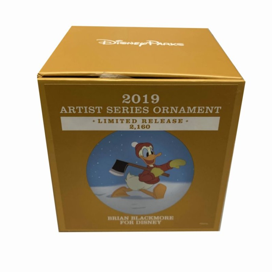 Holidays * | Best Deal Disney Brian Blackmore Ornament 2019 Donald Duck