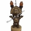 Holidays * | Best Sale Disney Christmas Ornament Polynesian Resort Tiki Light Up