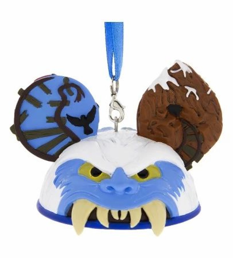 Holidays * | Discount Disney Ears Hat Ornament Expedition Everest Yeti Light Up