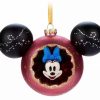 Holidays * | Best Deal Disney Mickey Ears Icon Ornament Minnie Mouse Sunburst