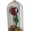 Holidays * | Cheapest Disney Christmas Ornament Belle'S Enchanted Rose Light Up