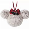 Holidays * | Coupon Disney Mickey Ears Icon Ornament Minnie Mouse Faux Fur