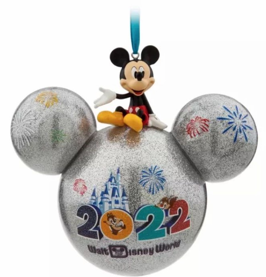 Holidays * | Budget Disney Mickey Ears Icon Ornament 2022 Dated Mickey & Friends