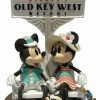 Holidays * | Deals Disney Figurine Ornament Old Key West Resort Mickey & Minnie