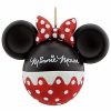 Holidays * | Deals Disney Christmas Ornament Mickey Mouse Ears Minnie Mouse