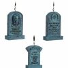 Holidays * | Flash Sale Disney Christmas Ornament Set The Haunted Mansion Tombstones