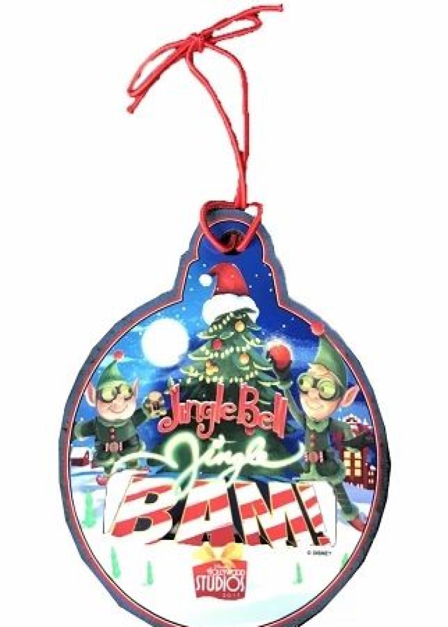 Holidays * | Budget Disney Disc Ornament Jingle Bell Jingle Bam Prep Landing