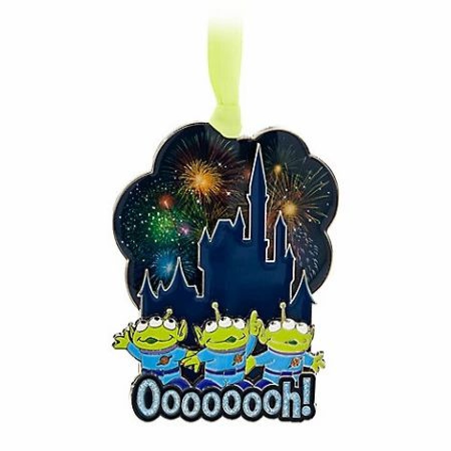 Holidays * | Best Sale Disney Christmas Ornament Little Green Men Toy Story