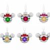 Holidays * | Buy Disney Mickey Ears Ornament Set Mickey Mouse Icon Indents Mini