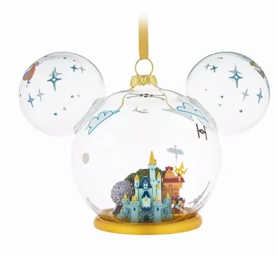 Holidays * | Budget Disney Mickey Ears Icon Ornament Walt Disney World Parks Park Life