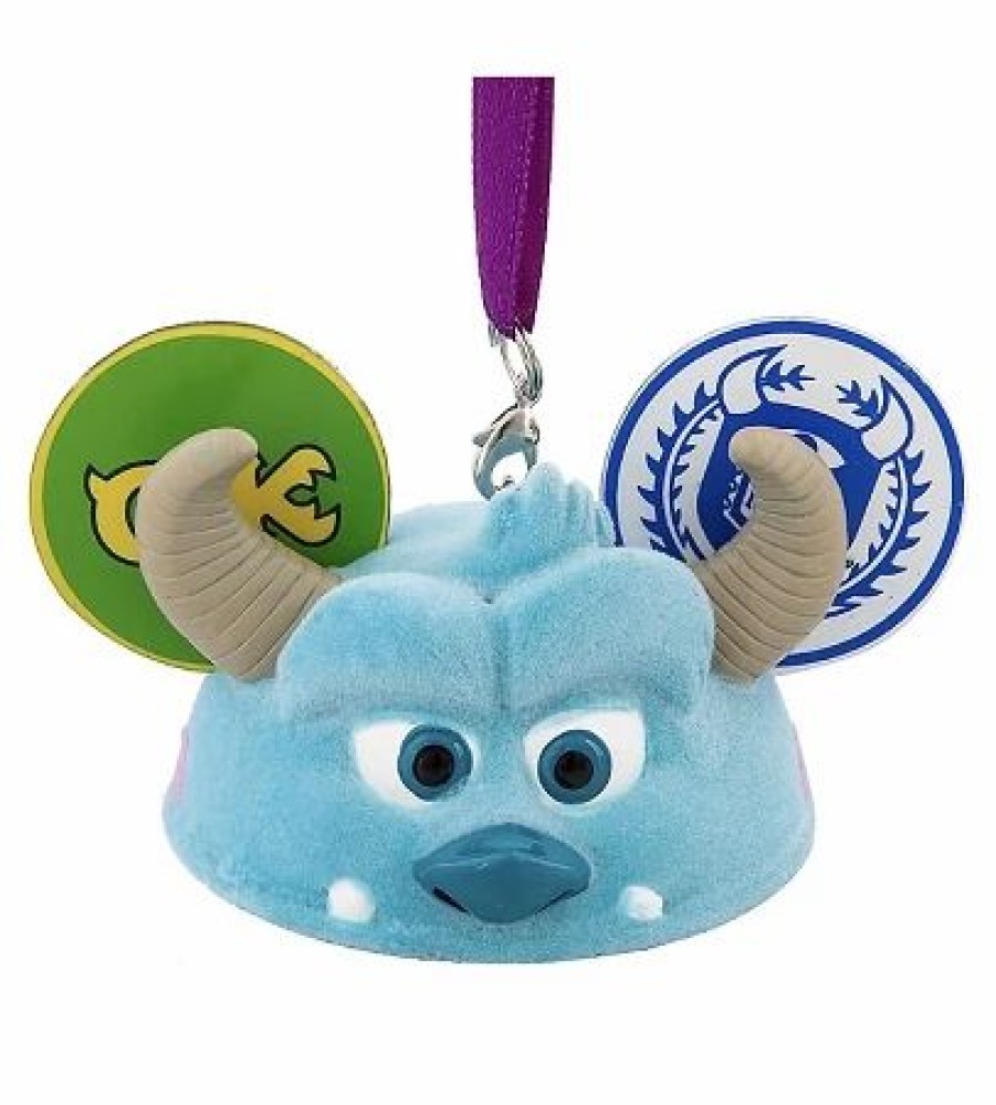 Holidays * | Best Sale Disney Ears Hat Ornament Sulley Monsters Inc