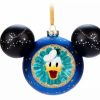 Holidays * | Brand New Disney Mickey Ears Icon Ornament Donald Duck Sunburst