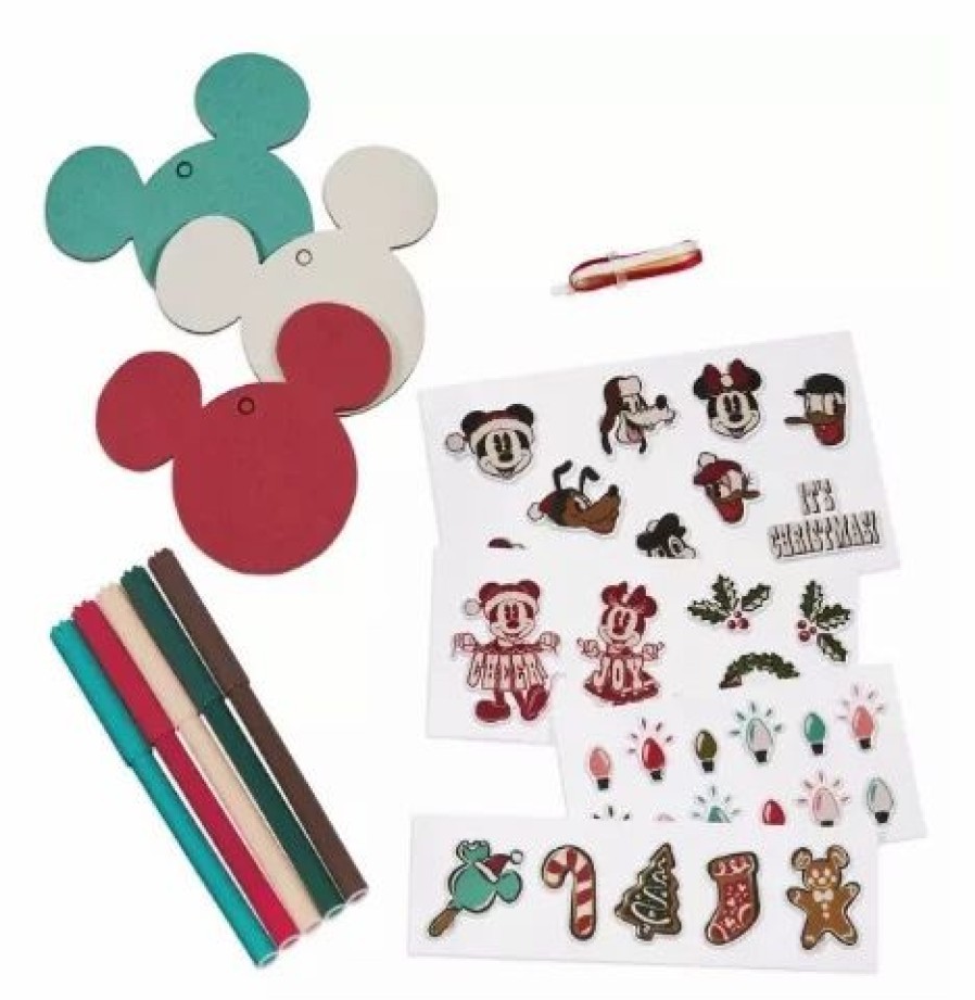 Holidays * | Best Reviews Of Disney Ornament Set Mickey And Friends You Decorate