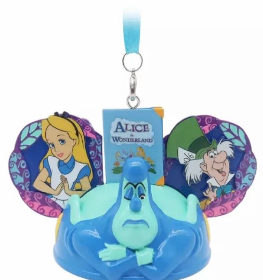 Holidays * | Promo Disney Ear Hat Ornament Alice In Wonderland