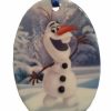 Holidays * | Outlet Disney Flat Christmas Ornament Frozen Olaf