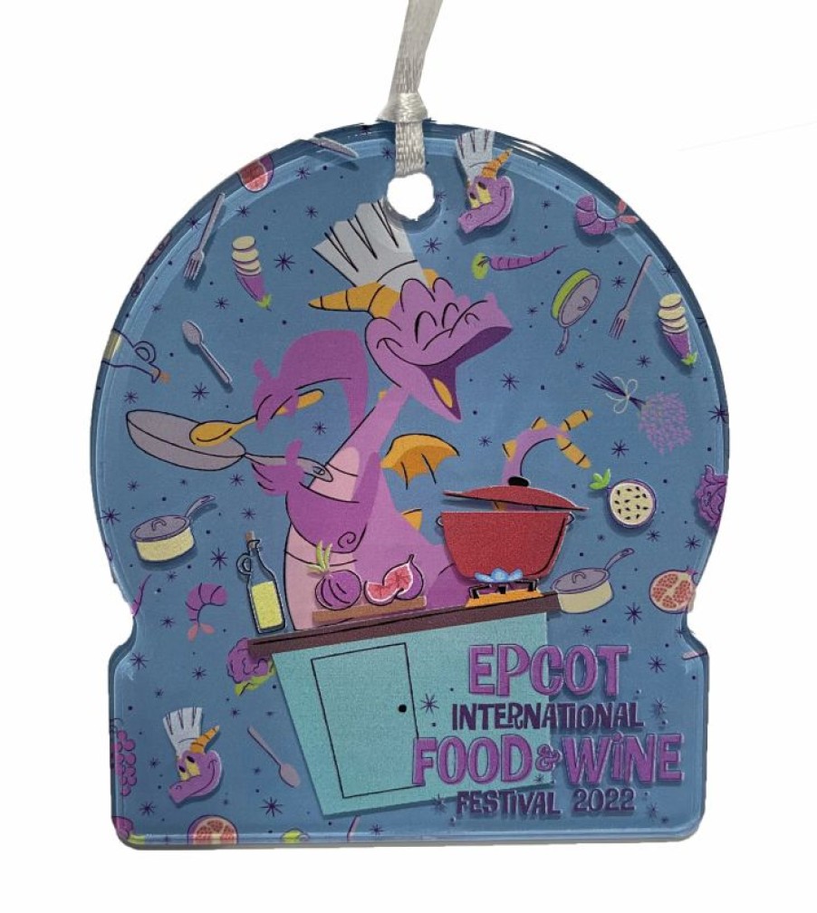 Holidays * | New Disney Disc Ornament 2022 Food & Wine Festival Figment