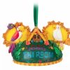 Holidays * | Best Pirce Disney Ears Hat Ornament Enchanted Tiki Room