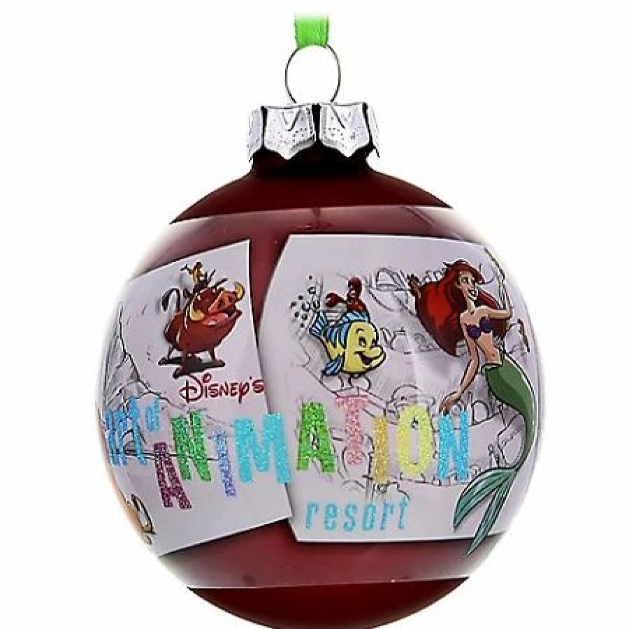 Holidays * | Wholesale Disney Christmas Ornament Disney'S Art Of Animation Resort