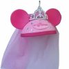 Holidays * | Brand New Disney Christmas Ornament Princess Ear Hat With Veil