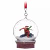 Holidays * | Deals Disney Snowglobe Ornament Spider-Man