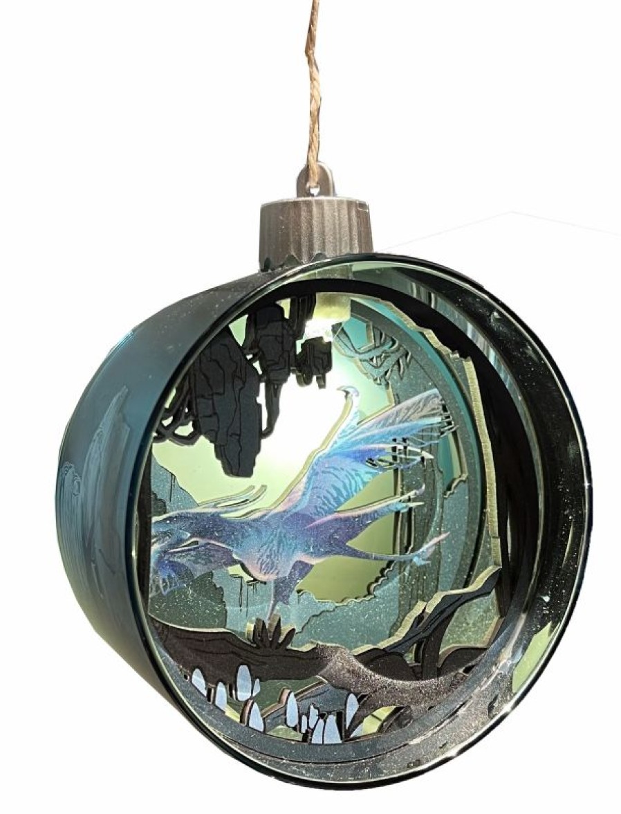 Holidays * | Best Deal Disney Scene Ornament The World Of Avatar Light Up