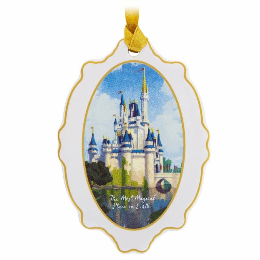 Holidays * | Flash Sale Disney Disc Ornament Most Magical Place On Earth