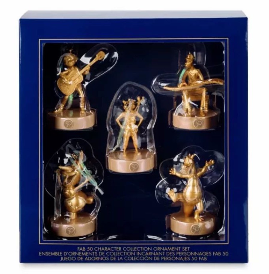 Holidays * | Budget Disney Ornament Set 50Th Anniversary Epcot