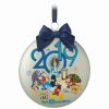 Holidays * | Flash Sale Disney Blown Glass Ornament 2019 Dated Mickey And Friends